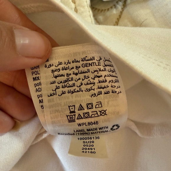 INC International Concepts Black and White Asymmetrical Top - Picture 8 of 13